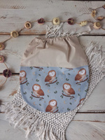 Worek na buty do przedszkola w sowim gaju