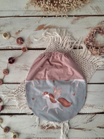 Worek na buty do przedszkola skrzydlaty jednorożec