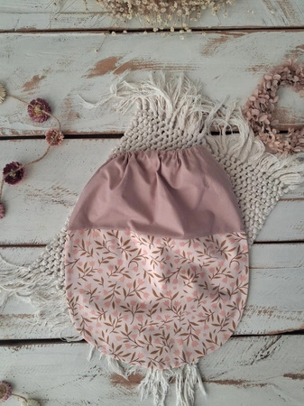 Worek na buty do przedszkola różowe konwalie