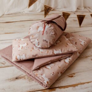 Kocyk do przedszkola dla dziewczynki jednorożec unicorn