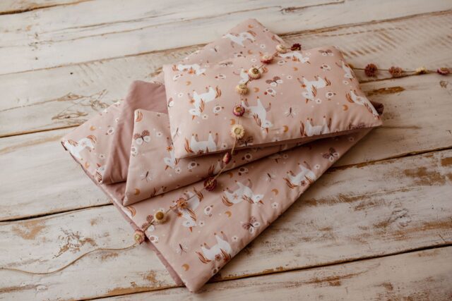 Kocyk do przedszkola dla dziewczynki jednorożec unicorn