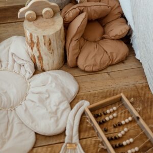 Poduszka boho kwiat carmelove 60×60