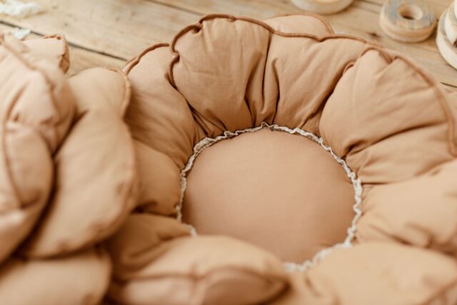 Poduszka boho kwiat carmelove 60×60