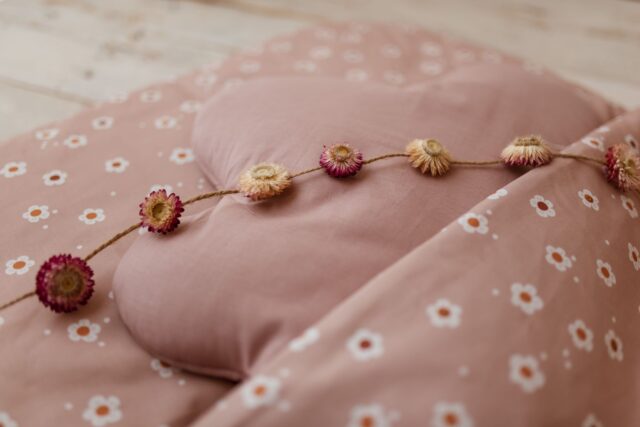 Śpiworek dla dziewczynki w kwiatki junior 5-10lat