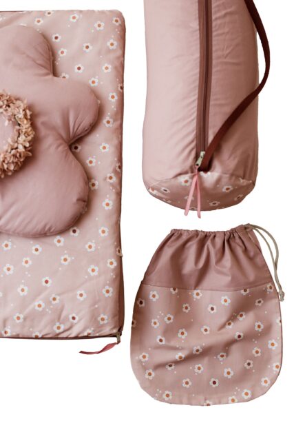 Śpiworek dla dziewczynki w kwiatki junior 5-10lat