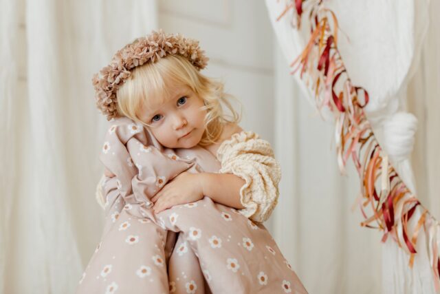 Śpiworek dla dziewczynki w kwiatki junior 5-10lat