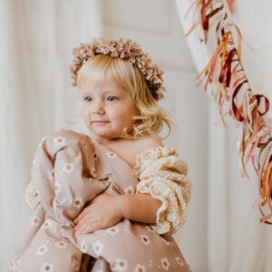 Śpiworek dla dziewczynki w kwiatki junior 5-10lat