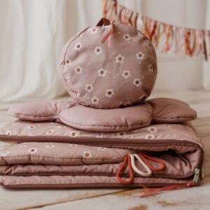 Śpiworek dla dziewczynki w kwiatki junior 5-10lat