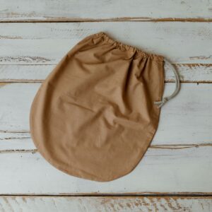 Worek na buty do przedszkola 40×40cm carmel