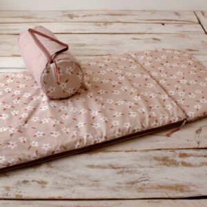 3w1 śpiworek pościel zestaw kwiatuszki retro róż junior