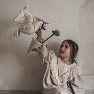 Bawełniana boho sukienka do sesji zdjęciowych Marysia natural