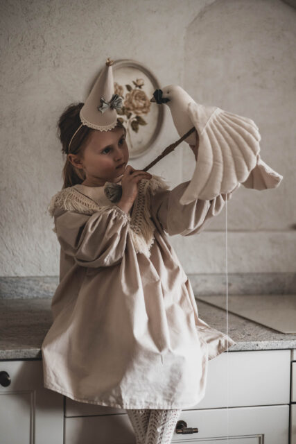 Bawełniana sukienka boho damska Marysia natural