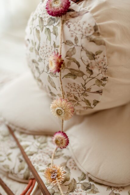 Bawełniany śpiworek pościel do żłobka zestaw premium 3w1 wróbelki natural