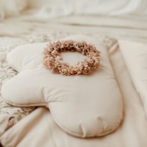 Bawełniany śpiworek pościel do żłobka zestaw premium 3w1 wróbelki natural