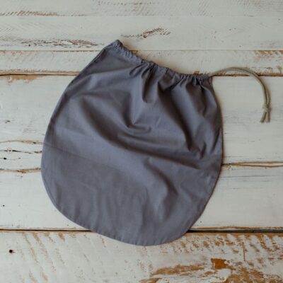 Bawełniany worek na rzeczy zamienne i buciki do przedszkola denim