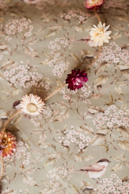 Bawełniany śpiworek do żłobka zestaw 3w1 ptaszki