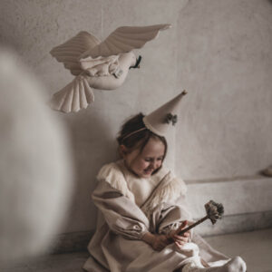 Boho sukienka bawełniana dla dziewczynki Marysia boho natural