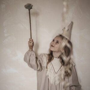 Boho sukienka bawełniana dla dziewczynki Marysia boho natural