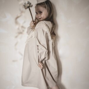 Boho sukienka bawełniana dla dziewczynki Marysia boho natural