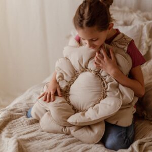 Kamizelka retro dla dziewczynki żakard bażanty 5-10 lat