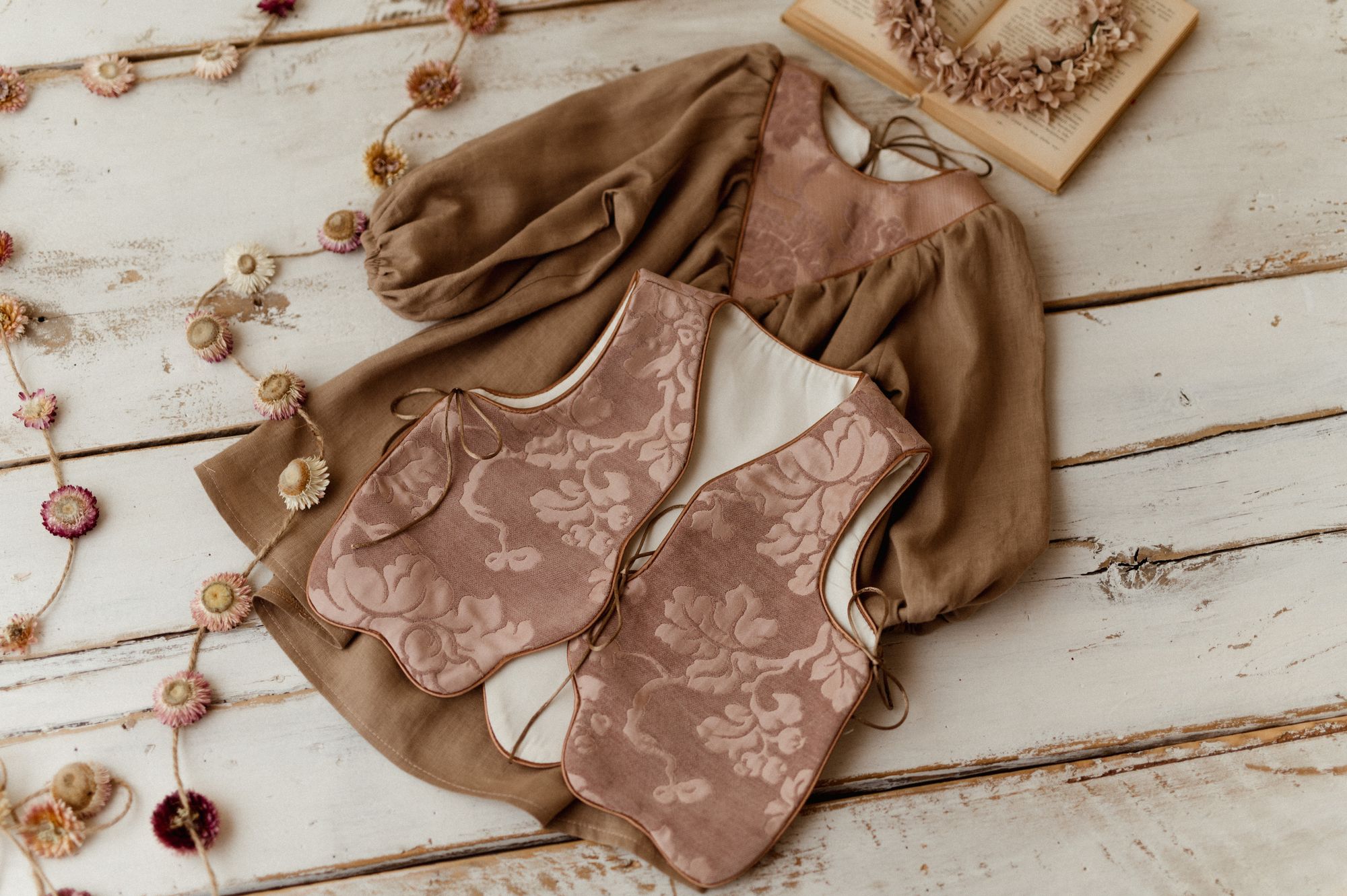 Kamizelka żakard garden retro 5-10 lat