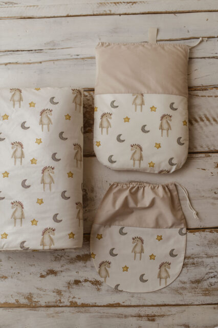 Kocyk do żłobka 100×135 cm przytulanka