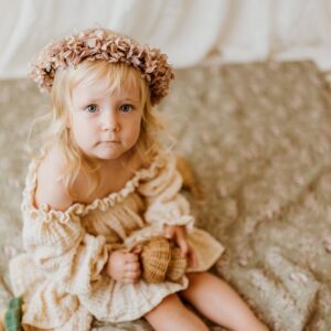 Kocyk do żłobka ciepły w ptaszki