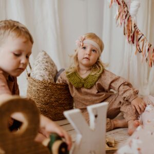 Kocyk do żłobka dla dziewczynki jednorożce