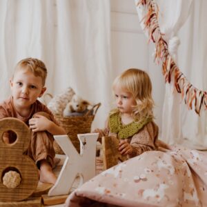 Kocyk do żłobka dla dziewczynki jednorożce