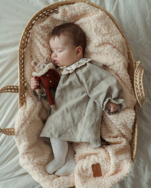 Kołnierzyk retro z koronką damski Hania wróbelki natural