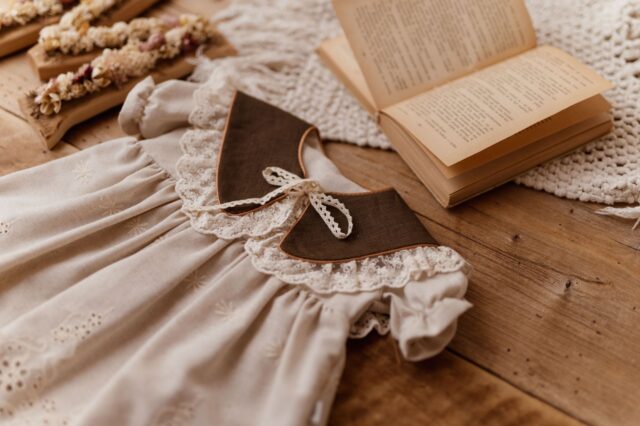 Kołnierzyk damski zoja coco haft