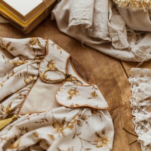 Kołnierzyk damski retro malwa honey