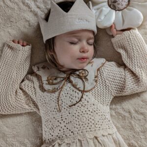 Kołnierzyk damski retro malwa honey