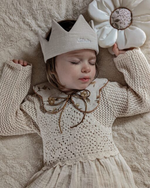 Kołnierzyk damski retro malwa honey