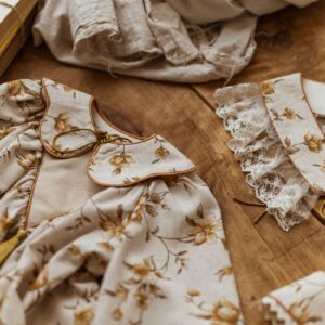 Kołnierzyk damski retro malwa honey