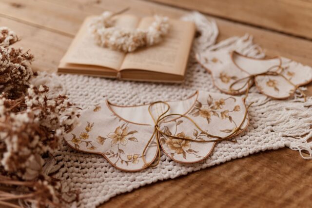 Kołnierzyk damski retro malwa honey