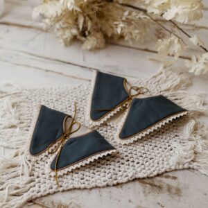 Kołnierzyk dla dziewczynki stefania ciemna zieleń