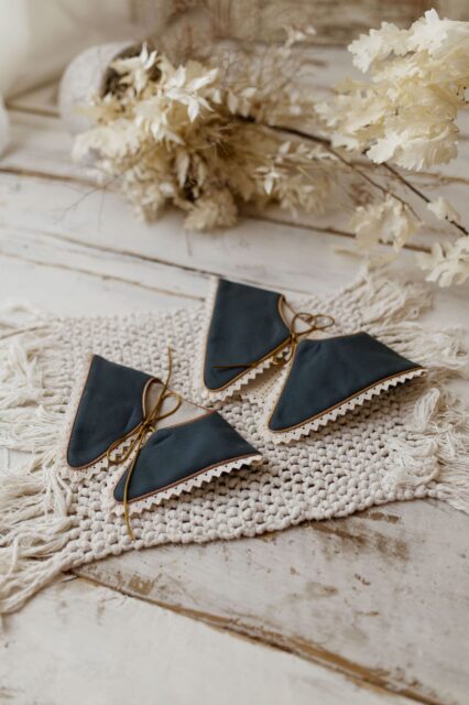 Kołnierzyk dla dziewczynki stefania ciemna zieleń