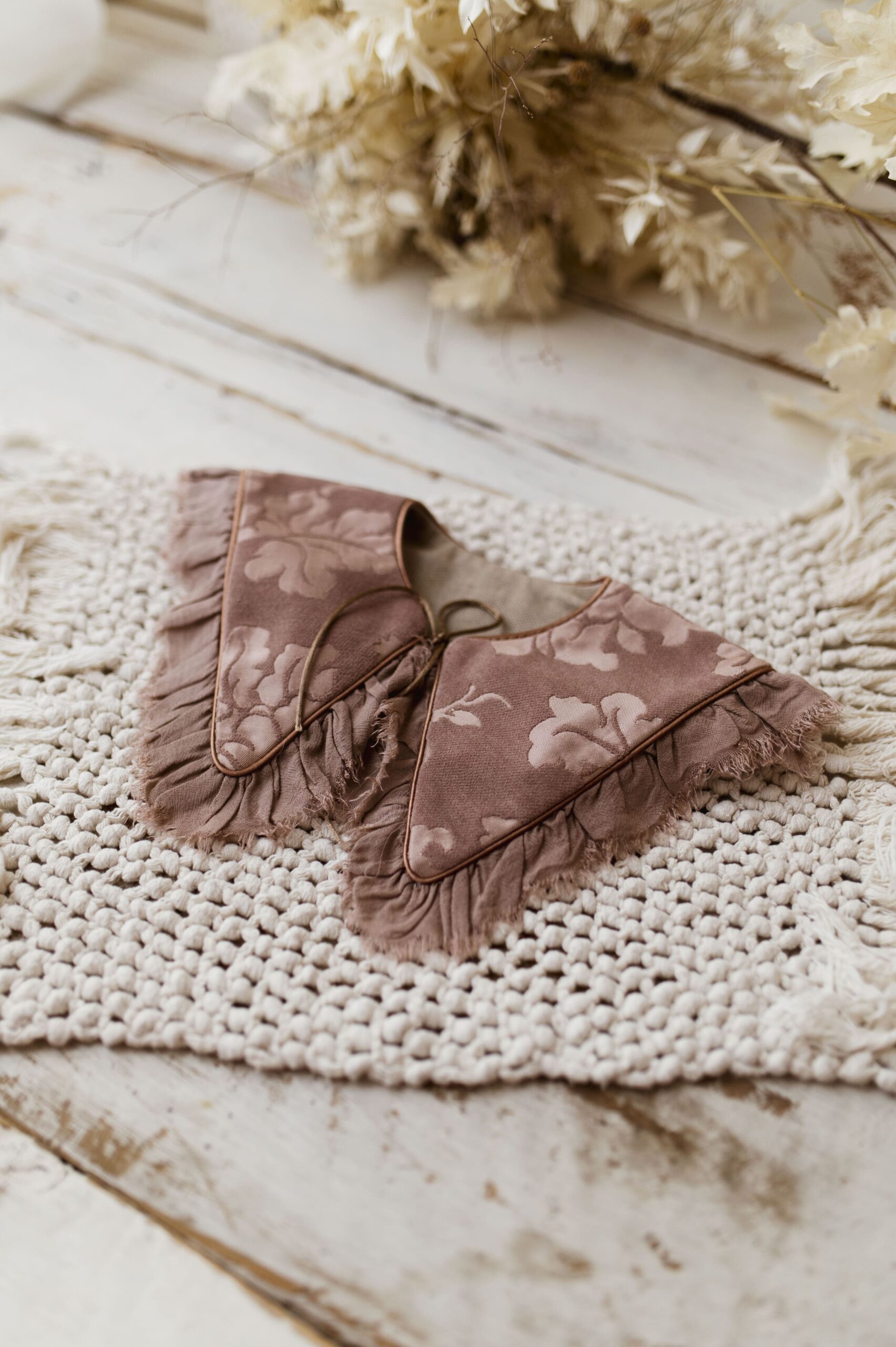 Kołnierzyk ozdobny dla dziewczynki stefania garden