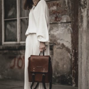 Lniana bluza damska oversize ecru
