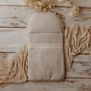 Lniany śpiworek niemowlęcy na lato 40×75cm