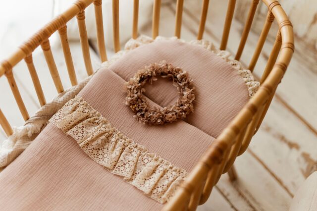 Muślinowy śpiworek dla niemowląt 100% bawełna