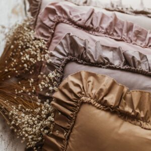 Personalizowana poszewka na poduszkę twój haft carmel