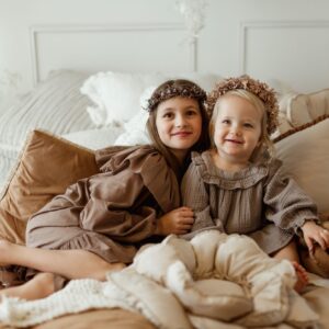 Poduszka bawełniana dekoracyjna kwiat natural rozmiar 40