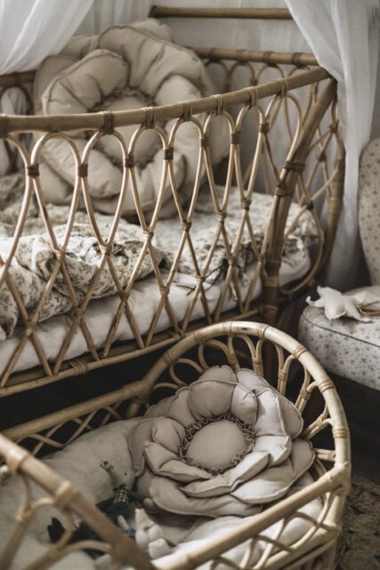 Poduszka dekoracyjna kwiat natural rozmiar 30