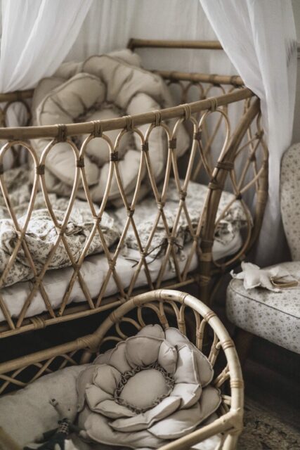 Poduszka dekoracyjna kwiat natural rozmiar 30