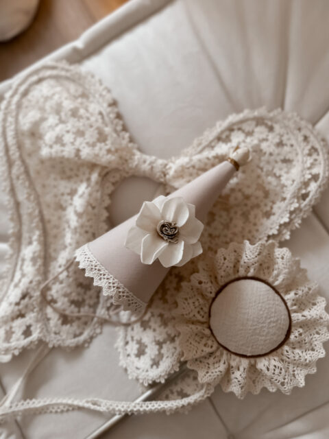 Różdżka do zabawy koronka ozdoba dla dziecka słonecznik