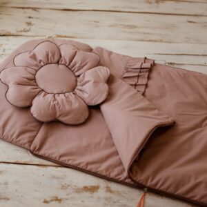Różowy śpiworek do spania dla dziewczynki 6-10 lat