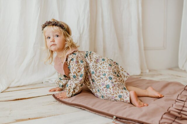 Różowy śpiworek do spania dla dziewczynki 6-10 lat