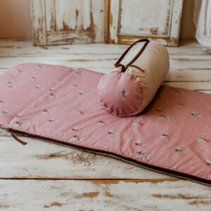 Różowy śpiworek do żłobka wróżki dla dziewczynki 120×60cm